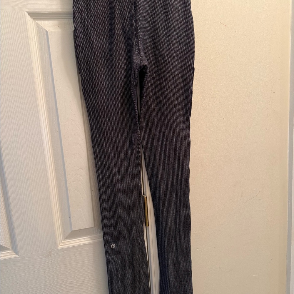 lululemon Black Textured Leggings, 2
